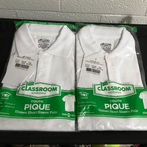 School uniform shirts